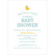 Lagoon Waddle Over Shower Invitations Image 5 of 6